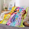 Custom Name Winx Club Theme Printed Blanket Perfect For Couch Bed Travel Outdoor Use Machine Washable Cozy Durable