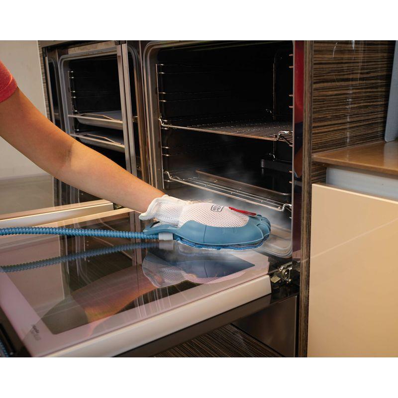Black+Decker 1300W Steam Mop, Adjustable Output, AutoSelect Surface System - SteamMitt Glove and 12 Accessories