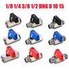 1 SZT Mosiężny Mini Zawór Kulowy 1/8" 1/4" 3/8" 1/2" Gwint Zewnętrzny-Zewnętrzny/Zewnętrzny-Wewnętrzny/Wewnętrzny-Wewnętrzny Zawór Odcinający Powietrze Sprężone Wodę Gaz Olej