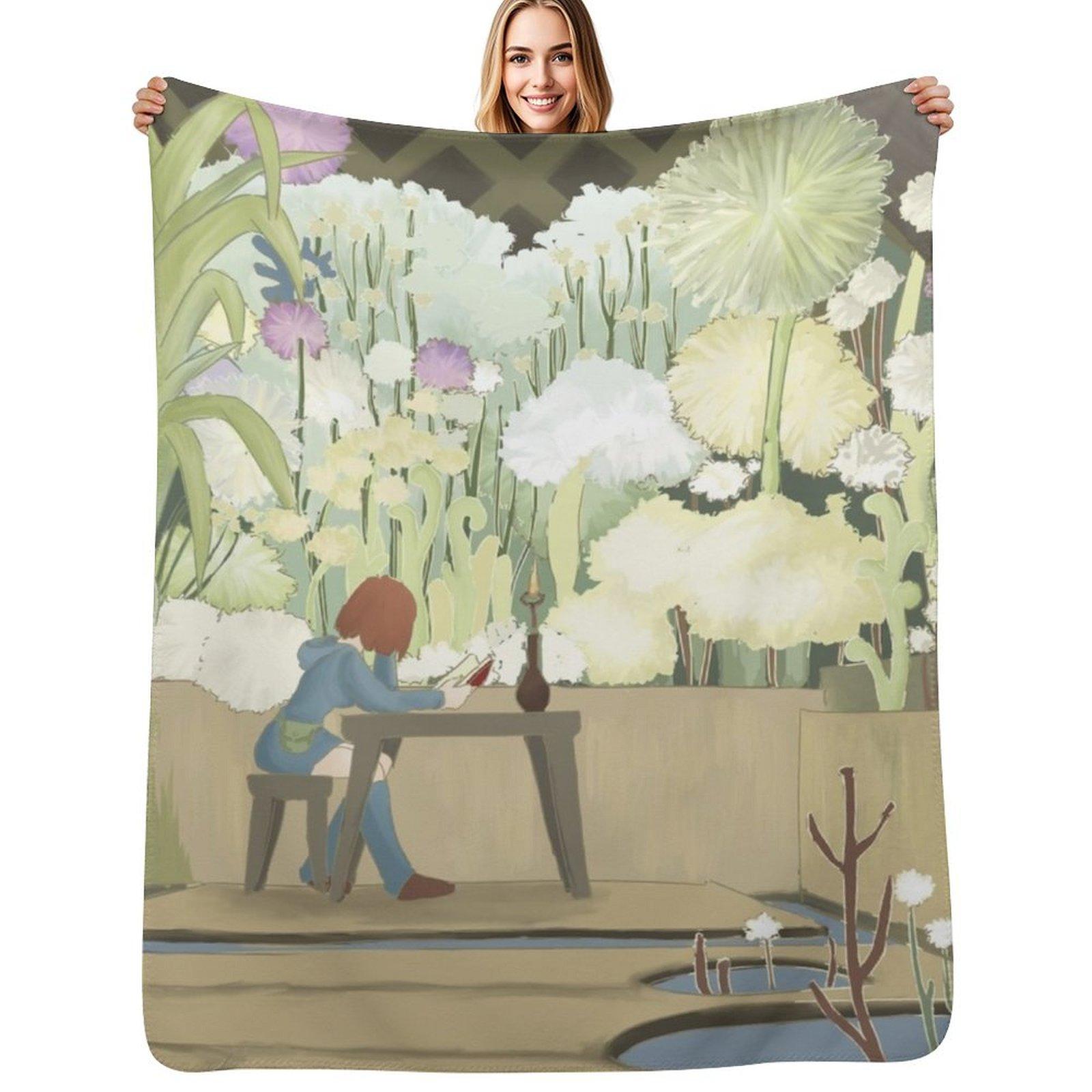 

Room Throw Blanket Luxurious Soft Blanket Holiday Gift for Family 102x76cm(40x30in)