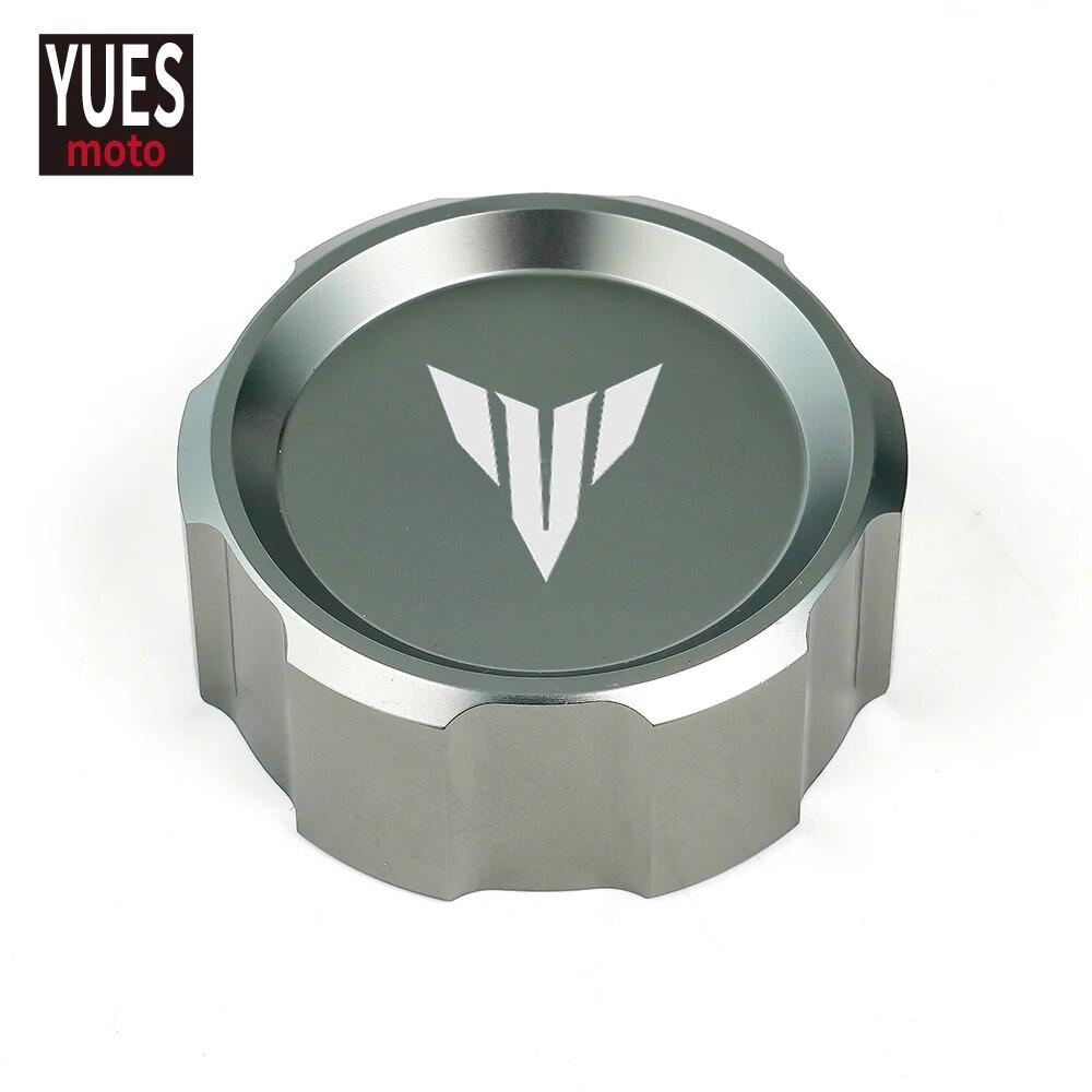 Moto Accessories CNC Rear Brake Fluid Reservoir Cover Cap For Yamaha MT 07 MT 09 MT07 MT09 MT10 MT03 MT25 2014 2015 2016 2017