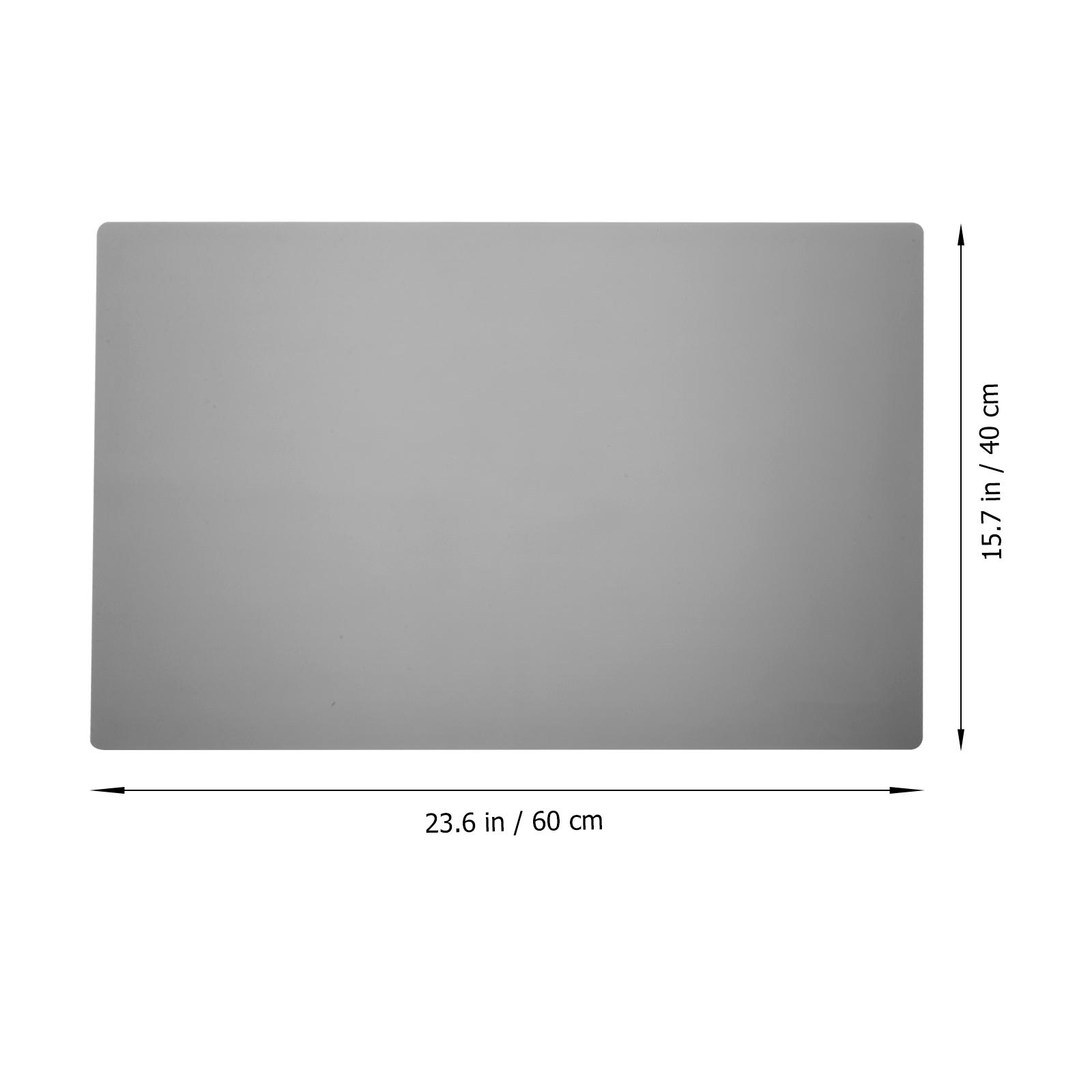 

Silicone Placemat Large Size Non-Slip Kitchen Counter Protector Mat For Dining Table Heat Resistant Craft Art Painting other темно серый