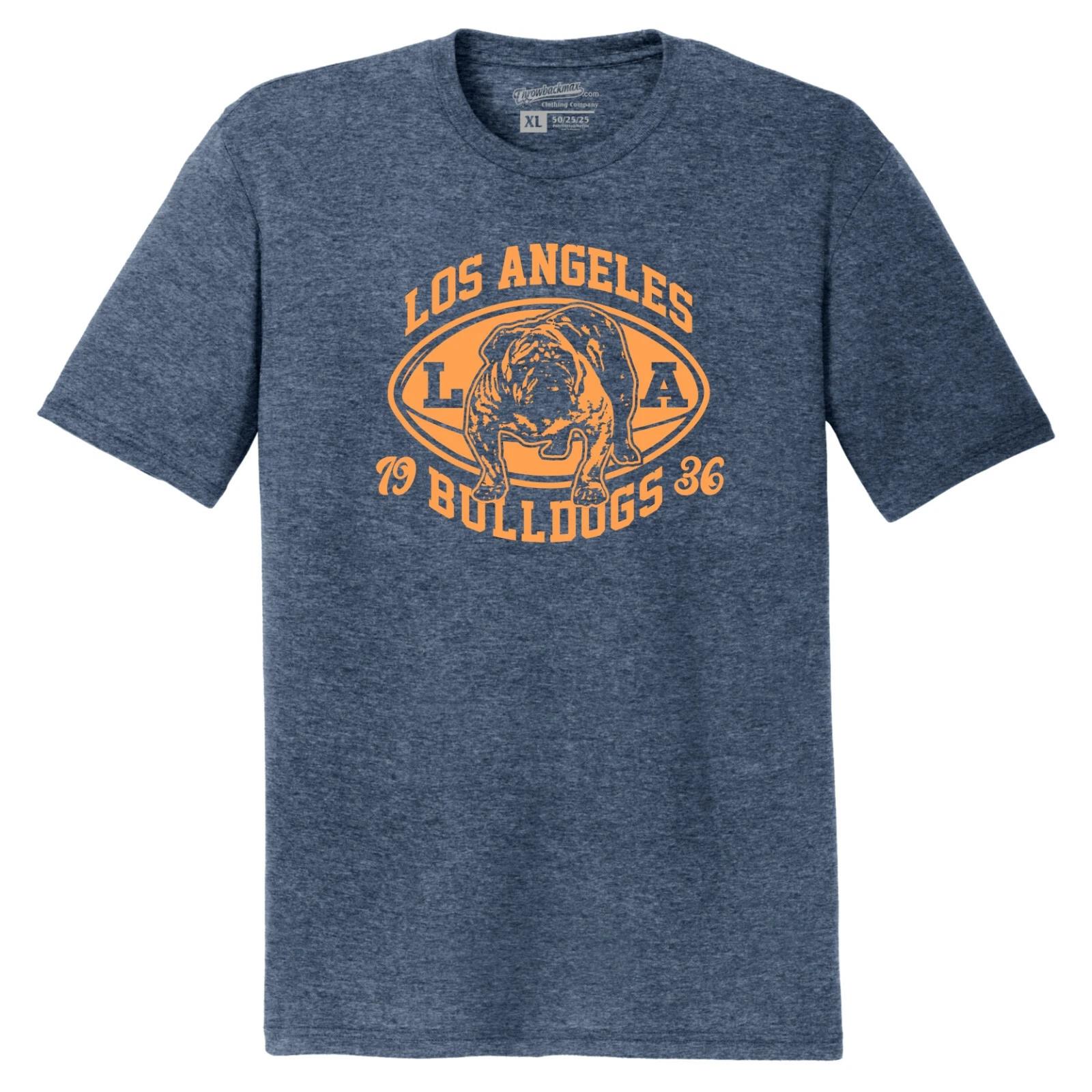 Los Angeles Bulldogs 1936 Football TRI-BLEND Tee Shirt - Chargers, Rams S