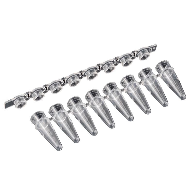 HAISTICK HKCL-335 0.2ml Flat Cap PCR 8-Tube Strips PCR 8-Tube Strip