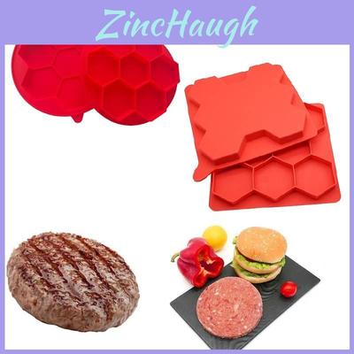 Premium Silicone Hamburger Patty Maker With Eight Cavity Design For Perfect Patties