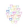 Enamel Cartoon Cat Crochet Hook & Knitting Needle Marker Set