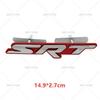3D Metal SRT Grill Badge Emblem Car Stickers For Charger Ram Viper Magnum Caliber Journey Car Styling Auto Accessories
