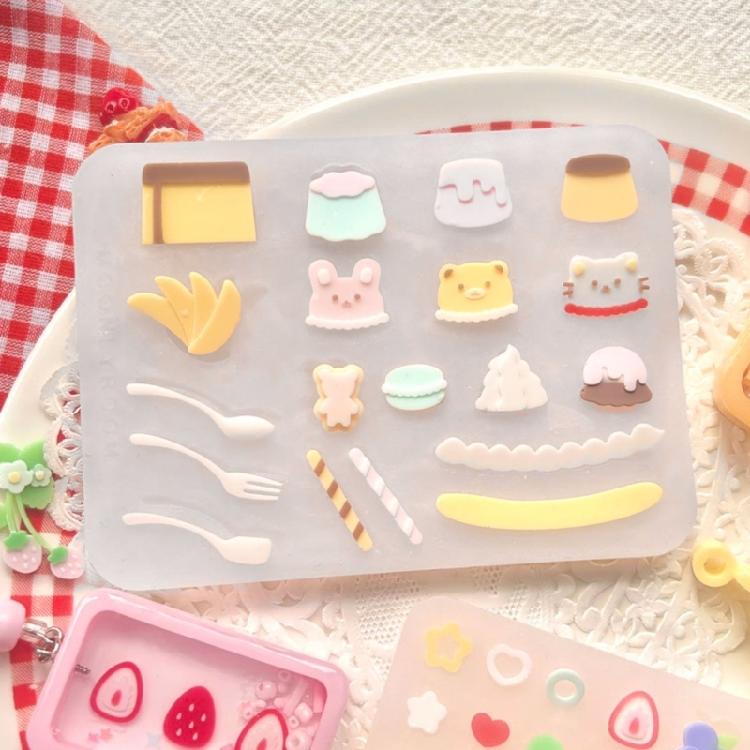 Easy to Clean Silicone Mold for Crafting Dripping Glue Crafts Mold Jewelry Mold for Jewelry Making and Artistic Projects