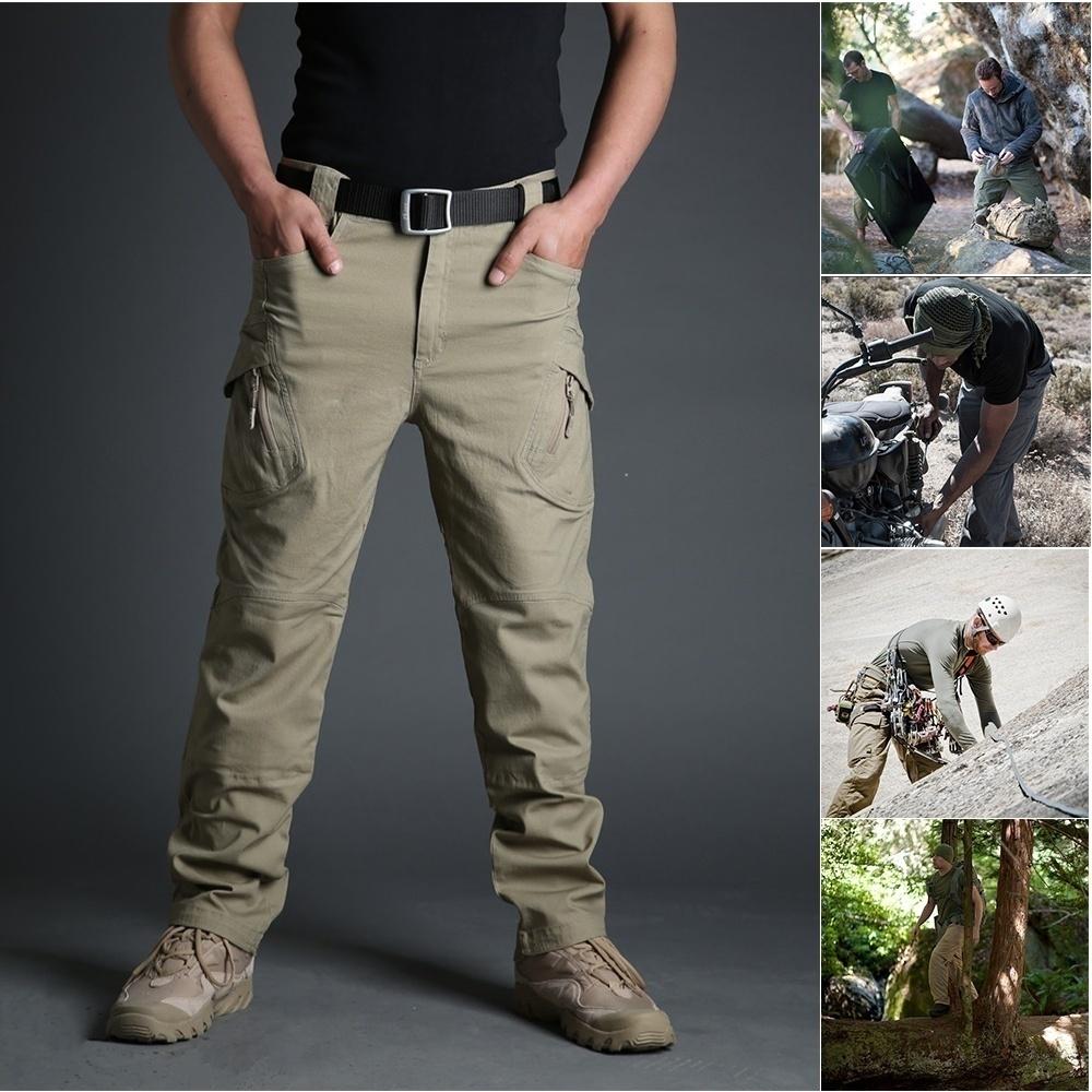 Arbeitshose mit mehreren Taschen Outdoor-Sporthose Cargohose für Herren S-3XL