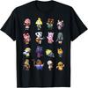 Animal Crossing Dorfbewohner Aufstellung Grafik T-Shirt T-Shirt
