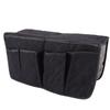 Sofa Arm Organizer 14 Pockets Multifunctional Peach Skin Fabric Couch Armchair Bedside Storage Pocket