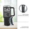 Good Gifts for Dad Who Has Everything,dad Est 2025 Insulated Coffee Tumbler for Dad 40 oz, Best Gifts for Father In Law