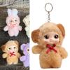 Cartoon Soft Doll Keychain With PP Cotton Filling For Keys Bags And Backpacks Multiple Color Trendy Car Decoration