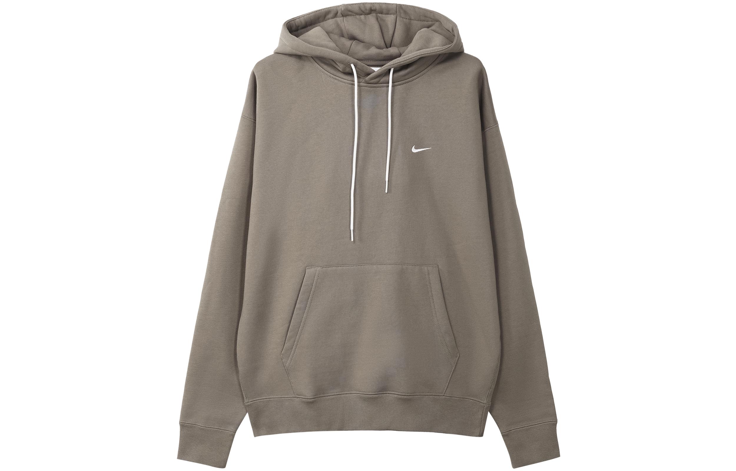 Nike Sweatshirts Men s Brown Hooded Thickened Other DA0316-040 M