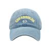 Unisex Summer Top Quality Embroidered Stitching Los Angeles Washed Denim Baseball Cap Hat For Women Sunshade Outdoor Adjustable Visor Cap