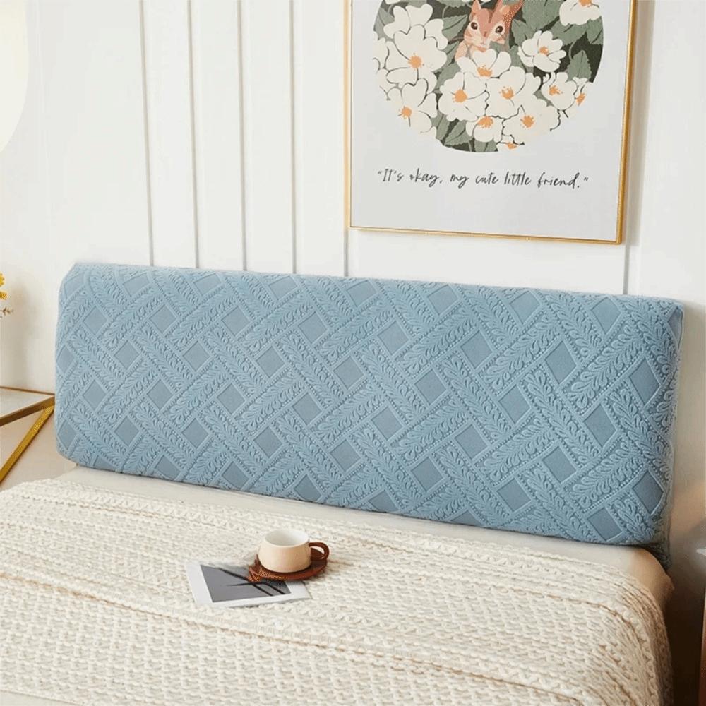 Universal Elastic Jacquard Bedhead Cover All-inclusive Dustproof Bedside Protector Non-slip Soft Headboard Cover Homestay
