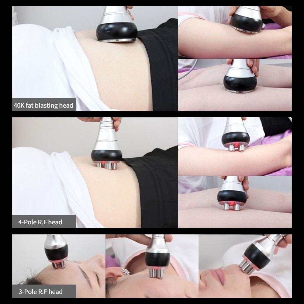 40K Cavitation Ultrasonic Weight Loss Machine Skin Lifting Tighten Massager RF Radio Body Slimming Fat Remove Machine