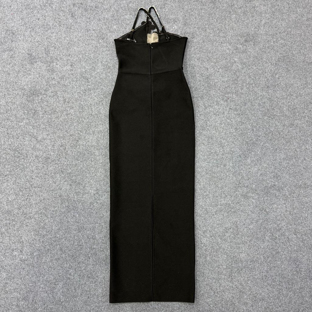 Novo Vestido de Noite Sexy Bodycon Bandagem Estilo Europeu e Americano para Comércio Exterior