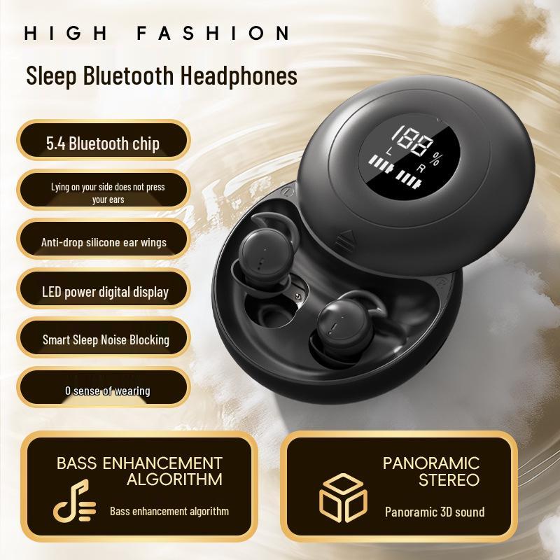 2025 Bluetooth In-Ear Sleep Earphones: Noise-Canceling, Comfy Fit, Long Battery
