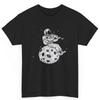 Astronaut Playing Violin In Space Music Lover S Cotton T Shirt