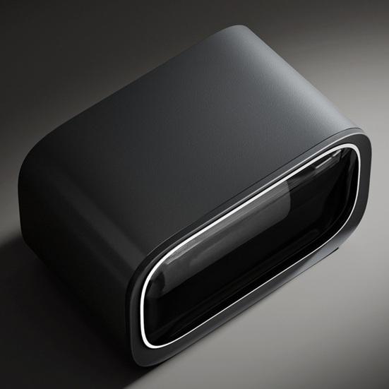 Tissue Box with Sealed Flip Cover Moisture-Proof Waterproof Plastic for Bathroom Toilet Roll Holder Large Small Rolls Stable Storage Shelf with