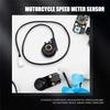 Lasting 2 Pcs Motorcycle Digital Odometer Speedometer 3-Wire Sensor Cable Assembly