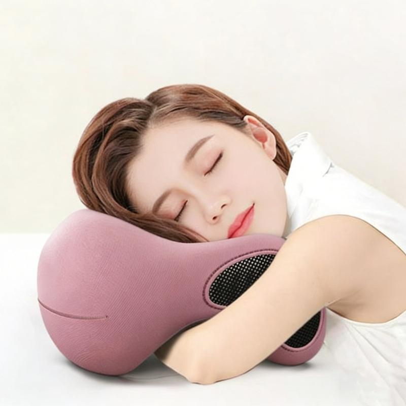Ergonomic Memory Foam Desk Napping Pillow Travel Neck Pillow for Home,Road Trips,Sleep Rest Airplanes Neck Pillow Gift
