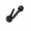 4 Pcs 4/4 Size Ebony Wooden Violin Fiddle Tuning Pegs Replacement Tool