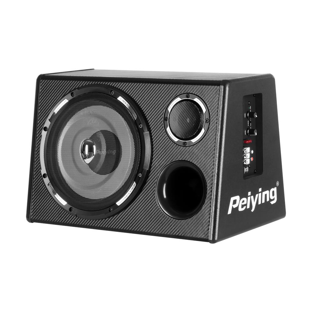 Car Subwoofer Bass Box Tube Peiying 10"" 200 W