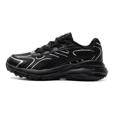 Hypnotic Series LS Abrupt Fashion Comfortable Low-Top Lifestyle Casual Shoes Unisex Sneaker Black Silver 397668-07