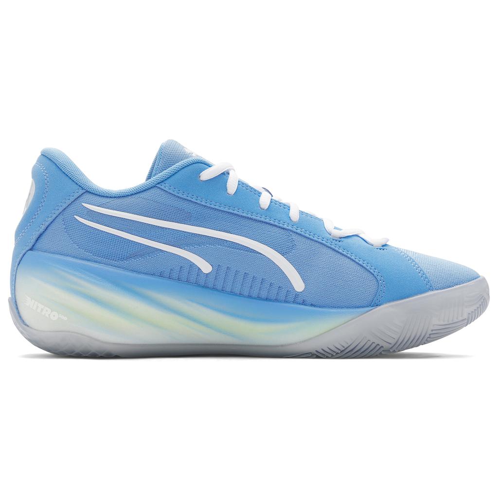 Puma All-Pro Nitro Comfortable Lightweight Low-Top Basketball Shoes Men Sneakers Blue 311344-01