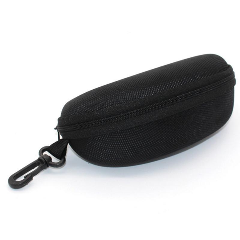 Durable Oxford Cloth Zipper Sunglasses Case with Hook