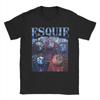 Vintage Esquie Clair Obscur Expedition 33 Tour TShirt for Unisex Round Neck Pure Cotton T Shirts Short Sleeve Tee Shirt Clothing