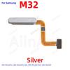 Home Power Back Button Touch ID Finger Scanner Fingerprint Sensor Flex Cable For Samsung Galaxy M31s M32 M33 M34 4G 5G