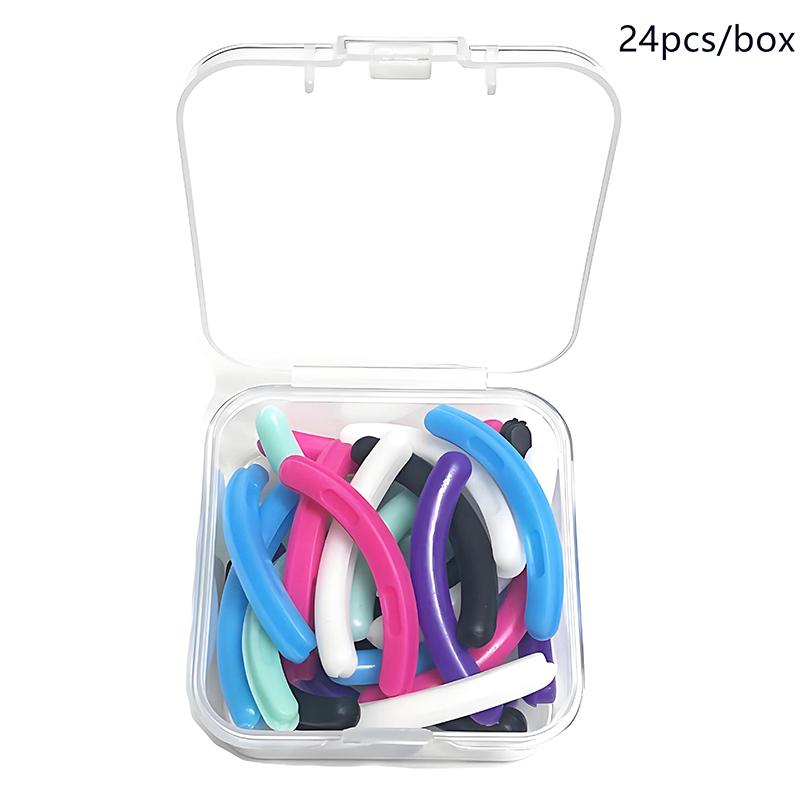 Eyelash Curler Refills Hypoallergenic Soft Rubber Pad For Universal Eyelash Curler With Storage Box Salon-Grade Anti-Slip Design