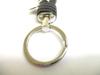 Authentic BOTTEGA BENETA Intrecciato Black Leather Key Chain Key Holder #a707  Refurbished