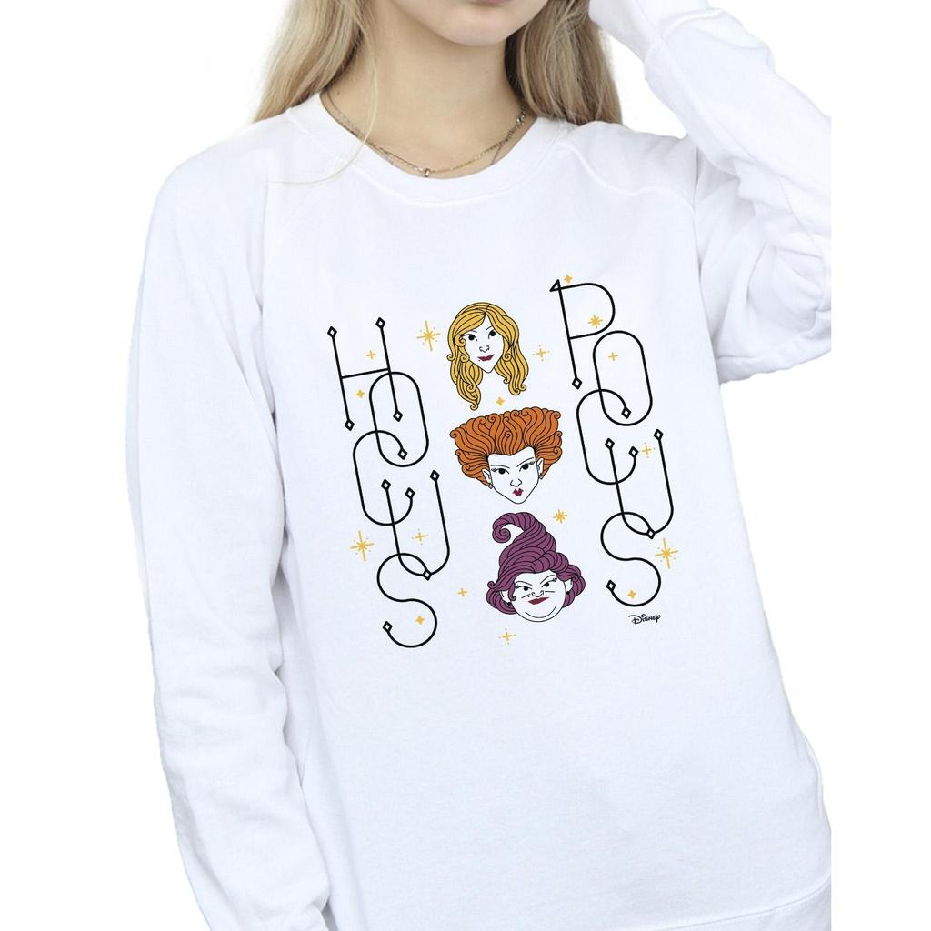 Disney Womens/Ladies Hocus Pocus Faces Sweatshirt