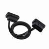 Auto Auto 16 Pin Stecker auf Buchse OBD2 Verlängerungskabel Diagnoseadapter 100cm39inch Länge