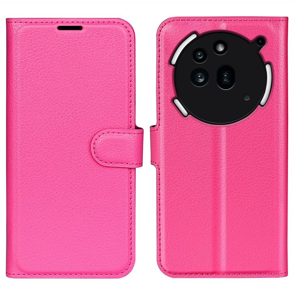 For Nothing Phone (3a) Pro Wallet Case Litchi Texture Shockproof Leather Flip Stand Phone Cover