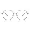 Full Rim Oval Black Silver Smartbuy Collection Tobeatic L123b Fashion Unisex Eyeglasses