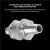 Car One-way Check Valve Vehicle Oil Tube Parts Replace Fittings Aluminum Alloy 6mm Non Return Valves Modified Component