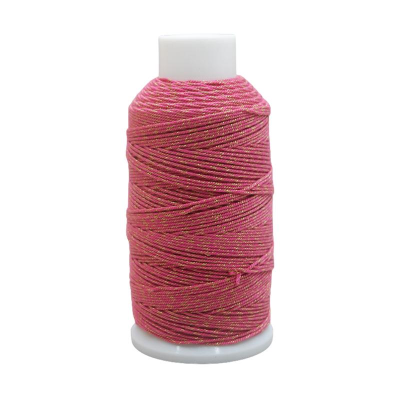 Large Roll 100G Gold Hand Rubbing Cotton Thread 1.0Mm Tibetan Hand Rope Tassel Thread Diy Wenwan Bodhi Special Braided Thread