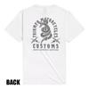 Motorcycle Style Graphic T-shirt Cotton Men's Summer Street Hip Hop Oversize Y2k Back Print Tee Female Male Clothing High Quality Clothing