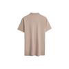Calvin Klein Minimalist Embroidered Square Logo Slim Fit Short Sleeve Polo Shirt Men tops Light-Khaki J324246-PED