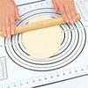 Silicone Baking Sheet Rolling Dough Pastry Cakes Bakeware Liner Pad Mat Oven Pasta Cooking Tools