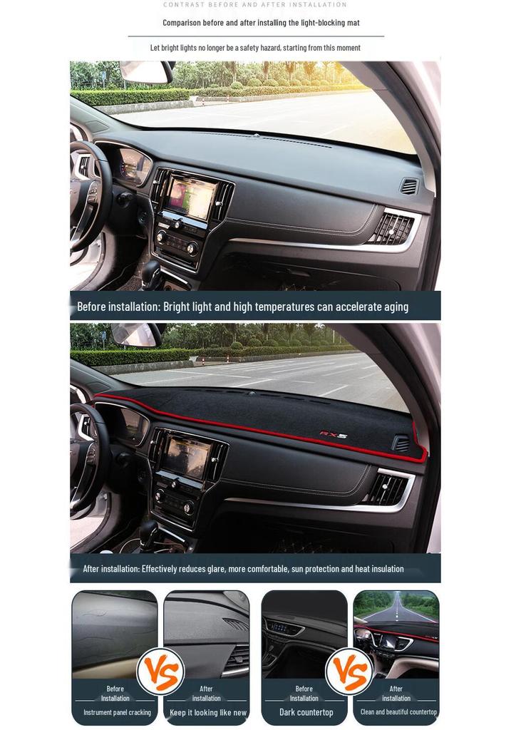 Citroen C4L Armaturenbrett Blendschutz Sonnenschutzmatte
