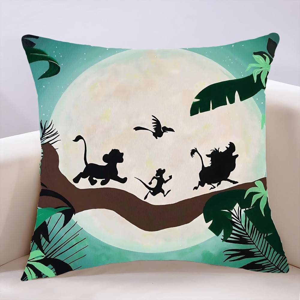 L-Lions-K-Kings Pillow Case Cushion Cover Soft Cute Throw Pillow Case For Car Sofa Pillowcase Polyester With Zipper