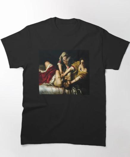 Артемизия Gentileschi Юдифь, обезглавливающая Олоферна Классическая футболка M