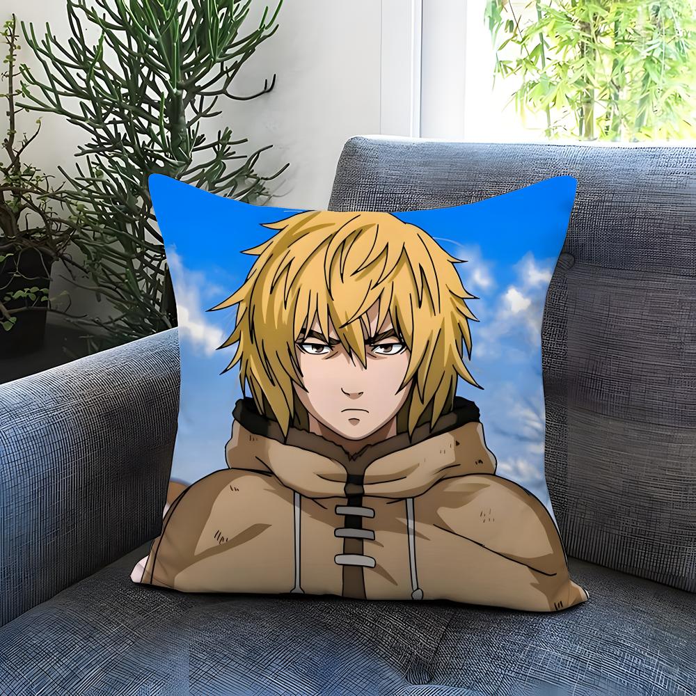 VVinland DS-SagaS Cushion Cover Comfortable Reversible Pillow Cover Ideal for Car Sofa Bedroom & Beyond