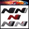 3D Car Styling N Nline Car Hood Fender Trunk Rear Decal Emblem Badge Sticker